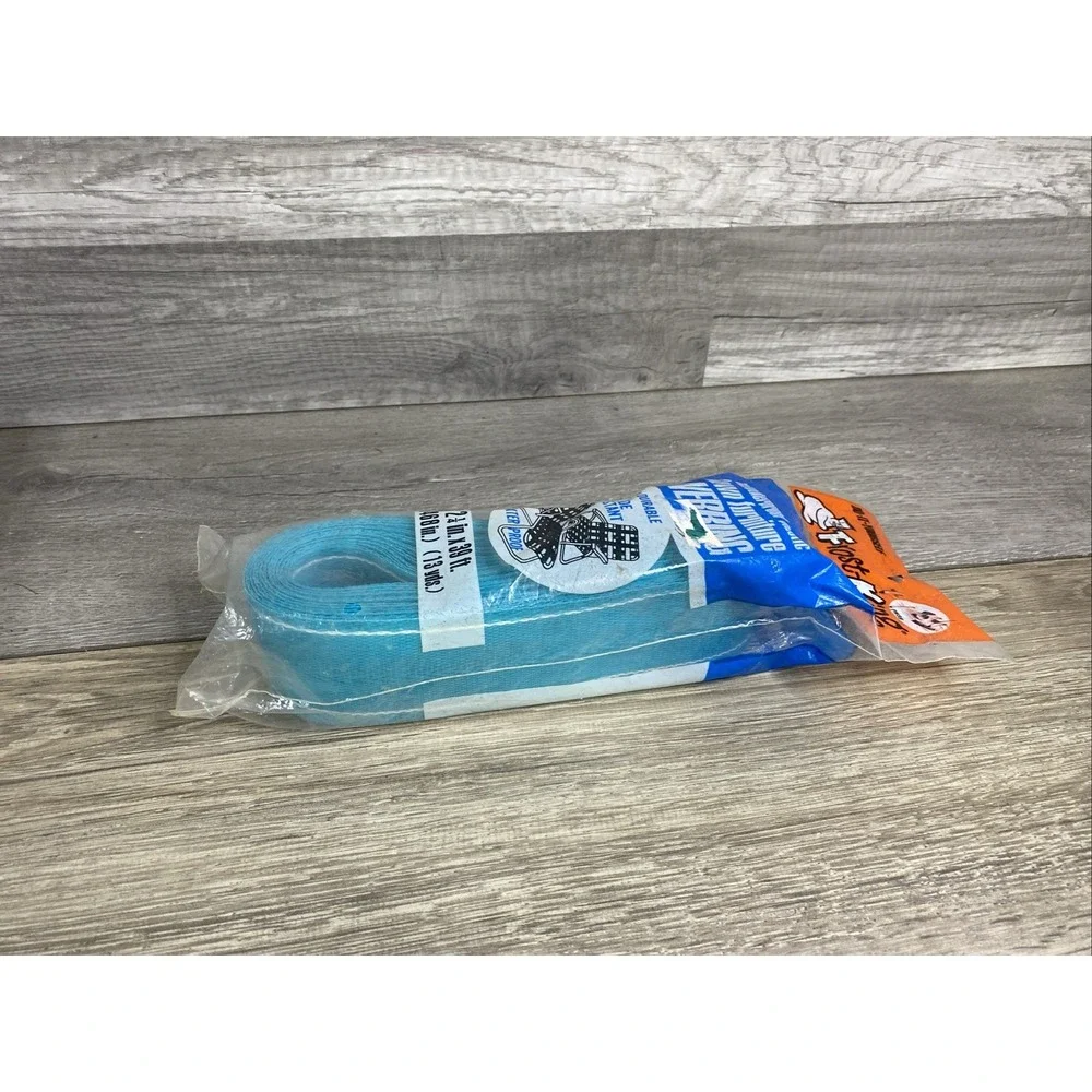 Vintage Frost King Plastic‎ Webbing Lawn Furniture Blue Green 39'
